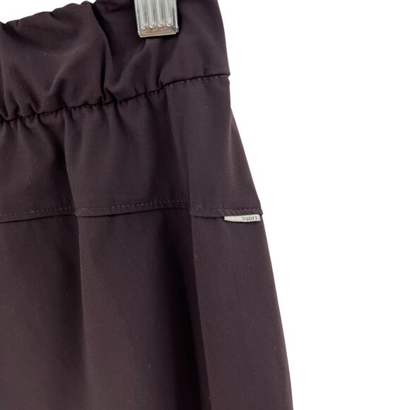 Vuori Miles Ankle Pants Pull-On Cropped Dark Brown Size Small - Picture 9 of 10